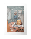 Print offset - Pizza fumando