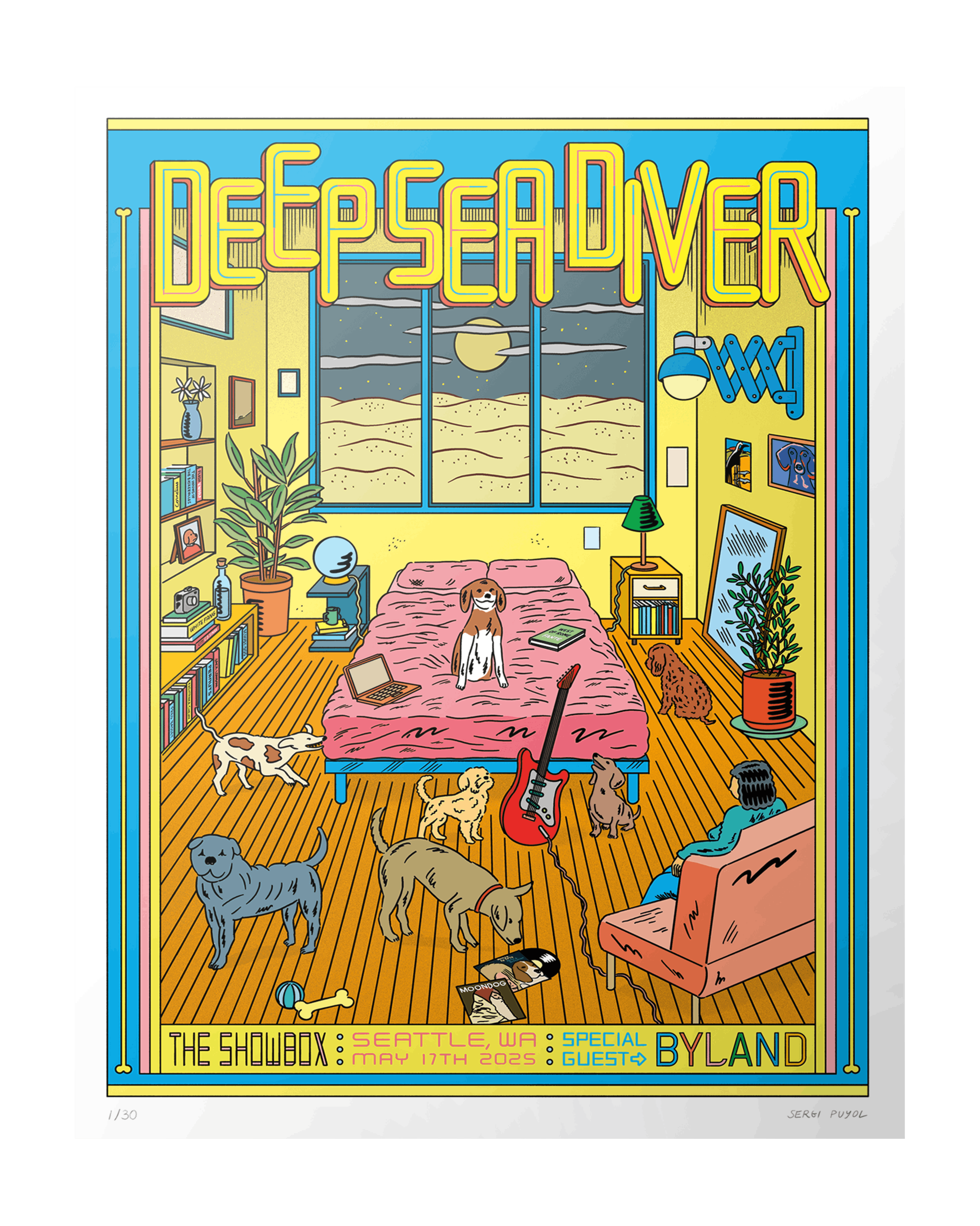 Print ofset Deep Sea Diver