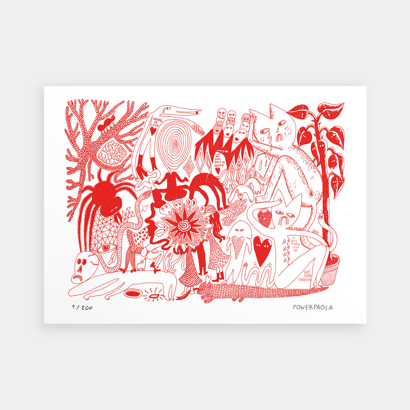 Todo va a estar bien + print offset de regalo