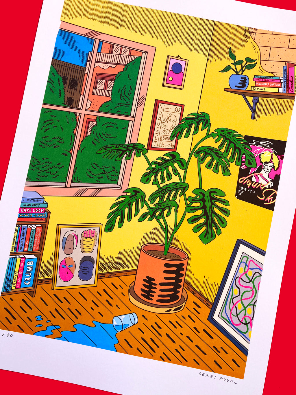 VASO - Lámina A3 exclusiva a 5 tintas