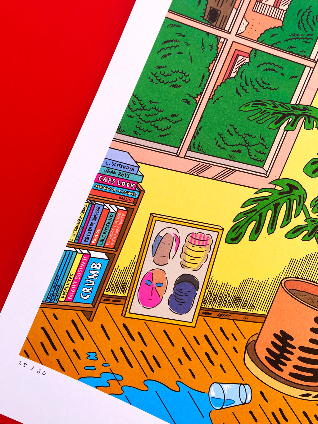 VASO - Lámina A3 exclusiva a 5 tintas