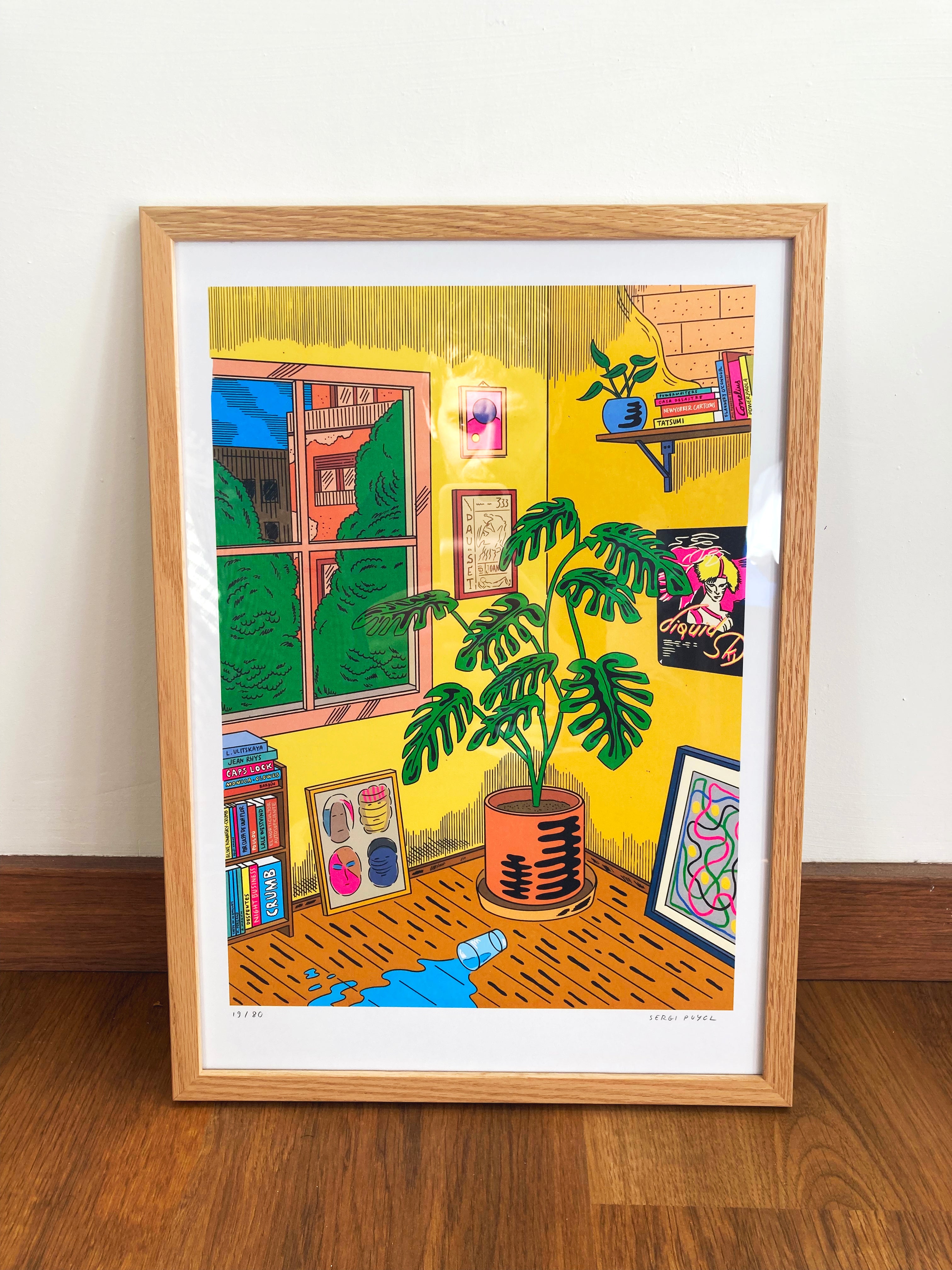 VASO - Lámina A3 exclusiva a 5 tintas