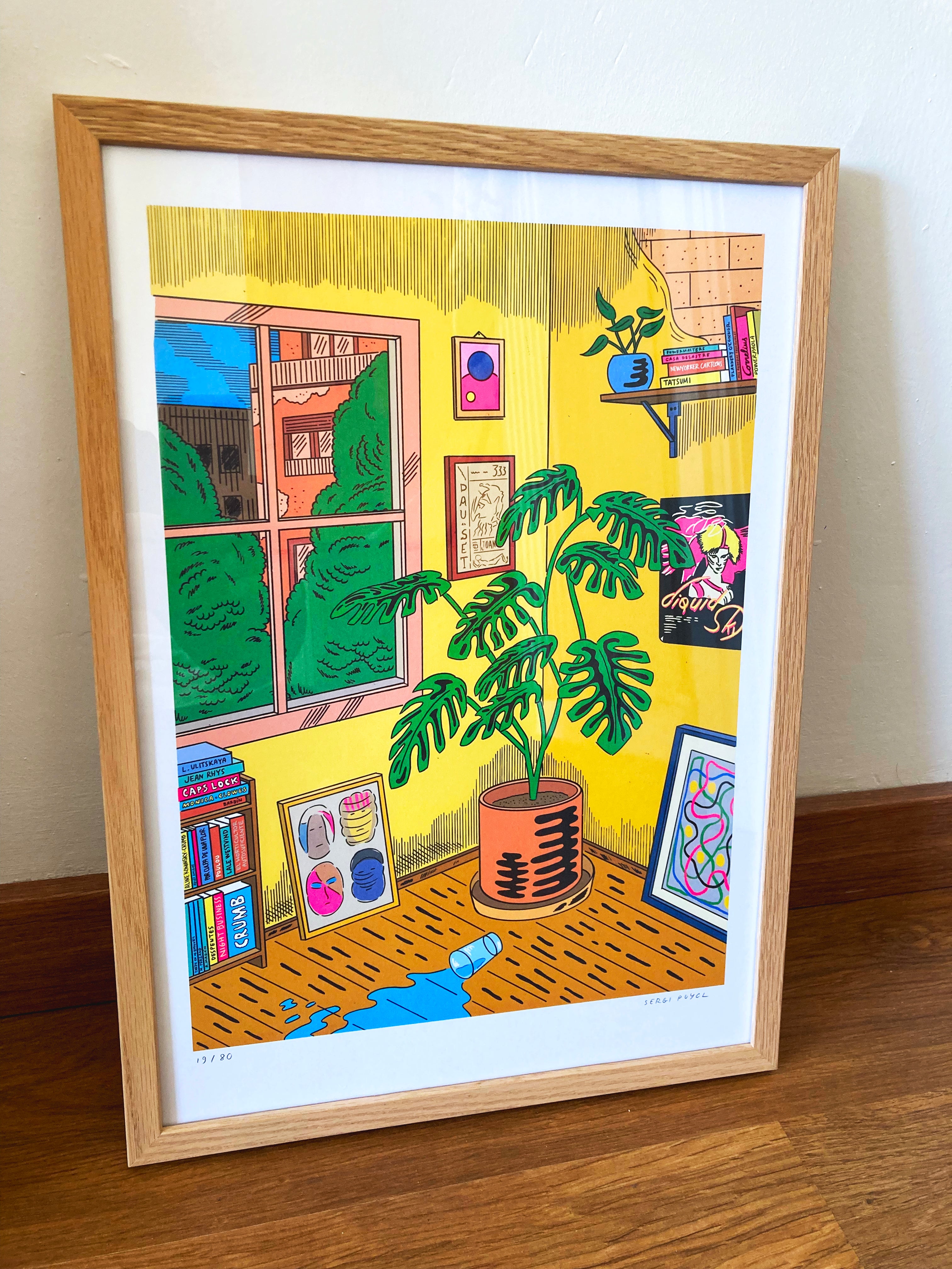 VASO - Lámina A3 exclusiva a 5 tintas