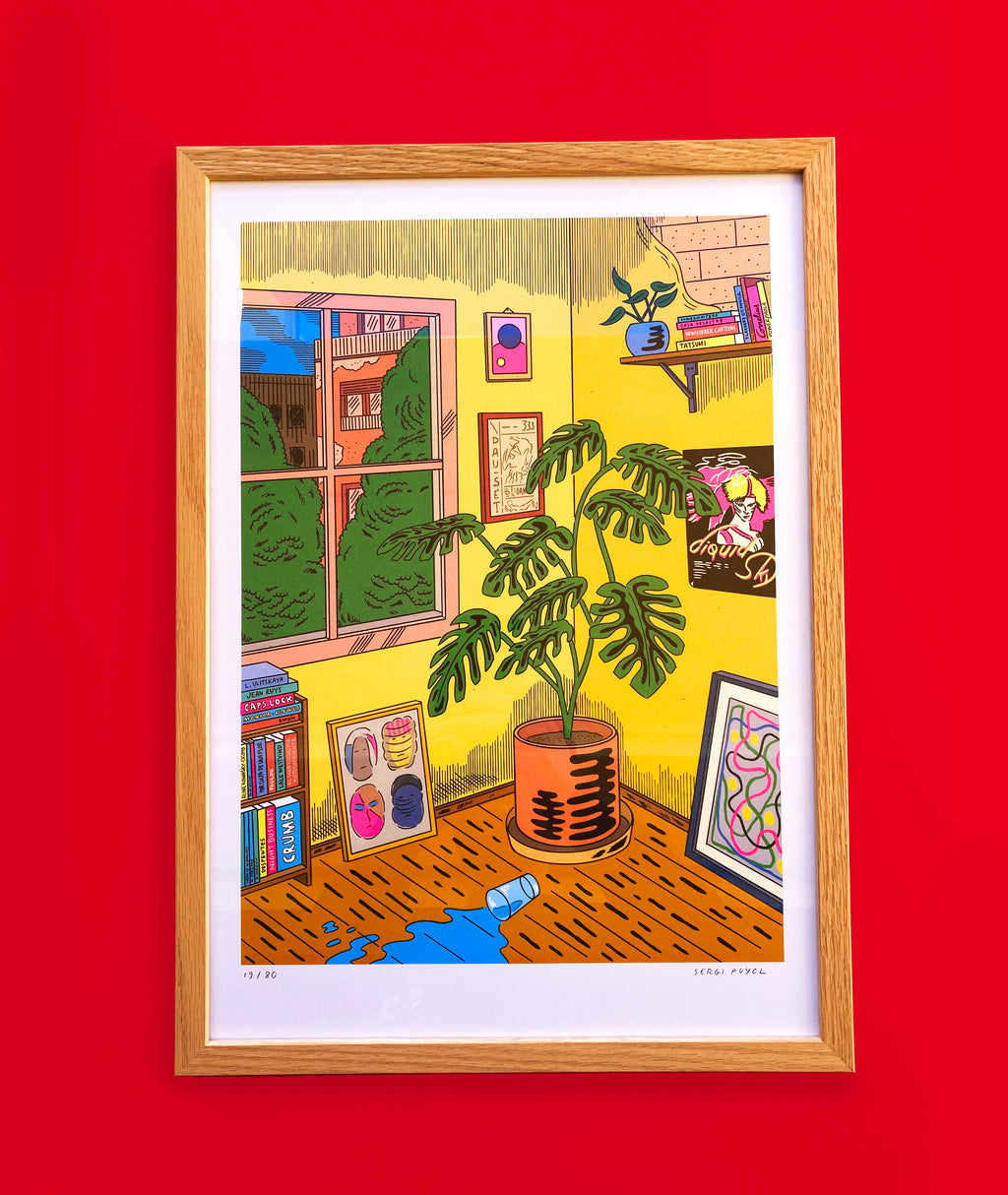 VASO - Lámina A3 exclusiva a 5 tintas