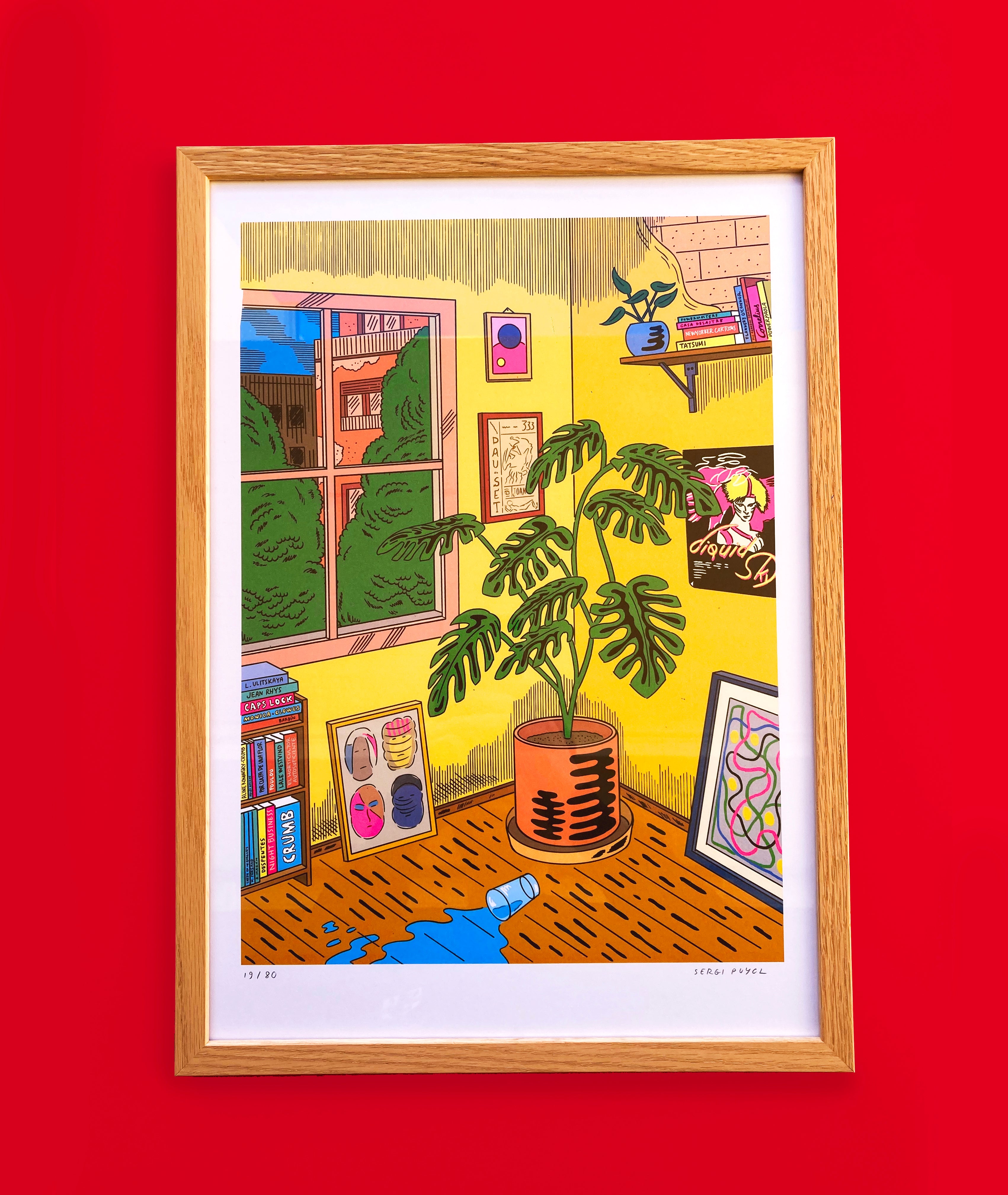 VASO - Lámina A3 exclusiva a 5 tintas