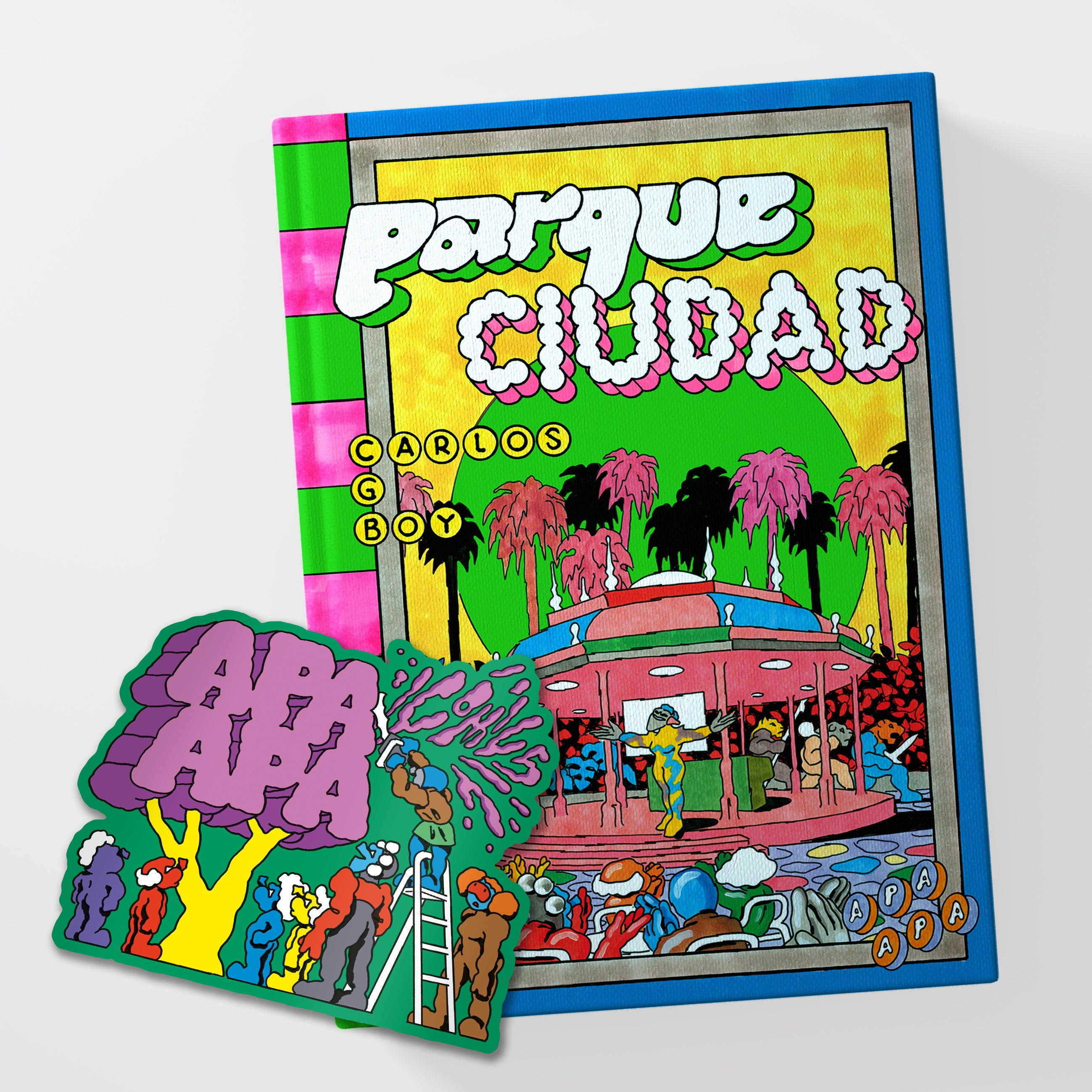 PARQUE CIUDAD + pegatinote de 13x11cm