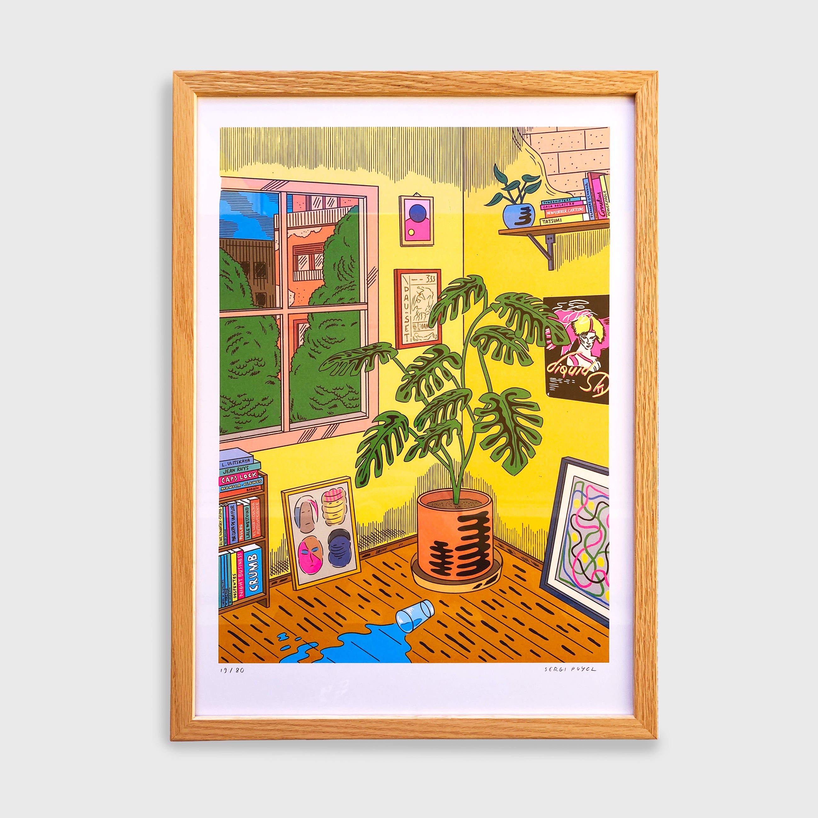 VASO - Lámina A3 exclusiva a 5 tintas