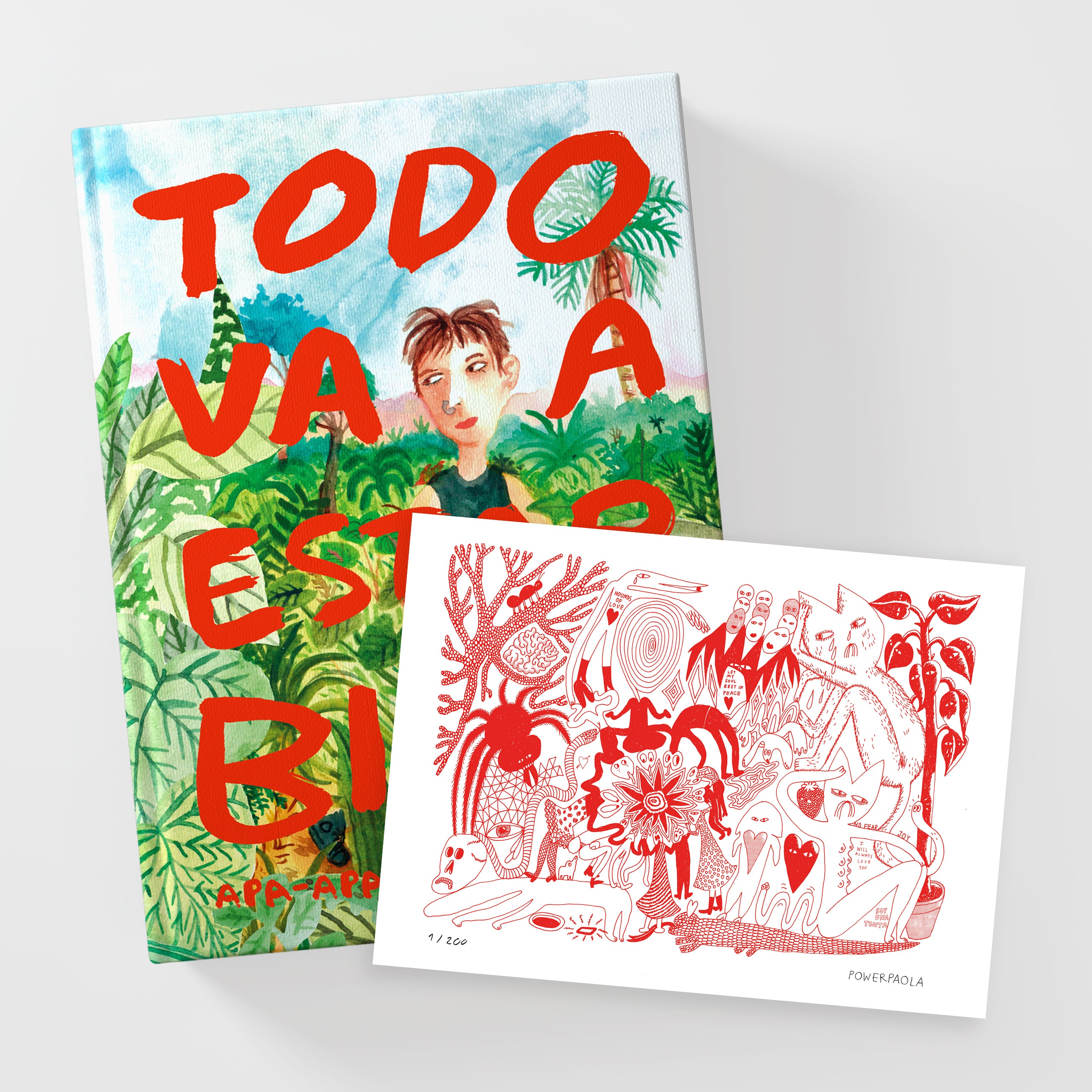Todo va a estar bien + print offset de regalo