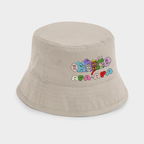 Gorro Bucket - "Cuántos amiguis en fila"