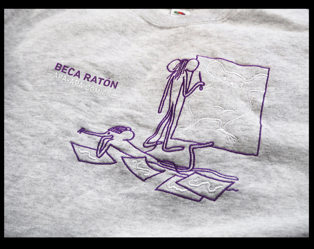 Sudadera Beca Ratón
