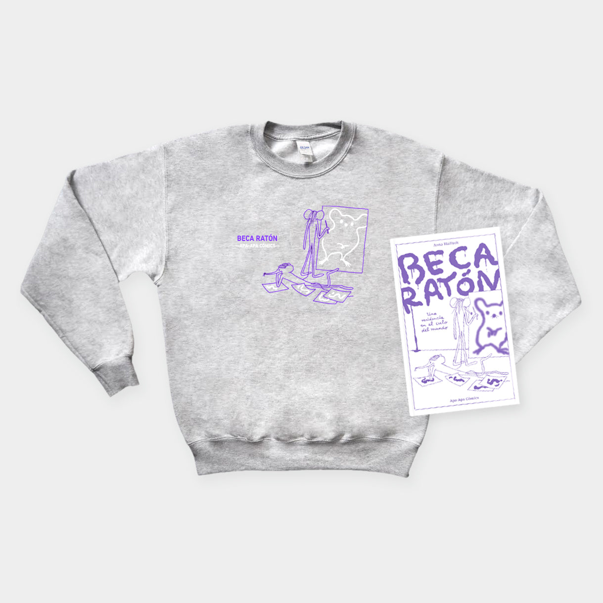 Beca Ratón + Sudadera