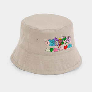 Gorro Bucket - "Cuántos amiguis en fila"