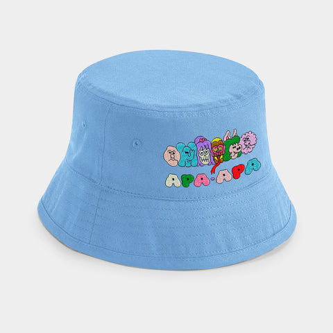 Gorro Bucket - "Cuántos amiguis en fila"