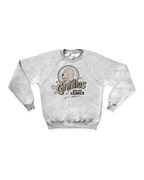 Sudadera gris cosida  - LA ALEGRE VIDA DEL TRISTE PERRO CORNELIUS