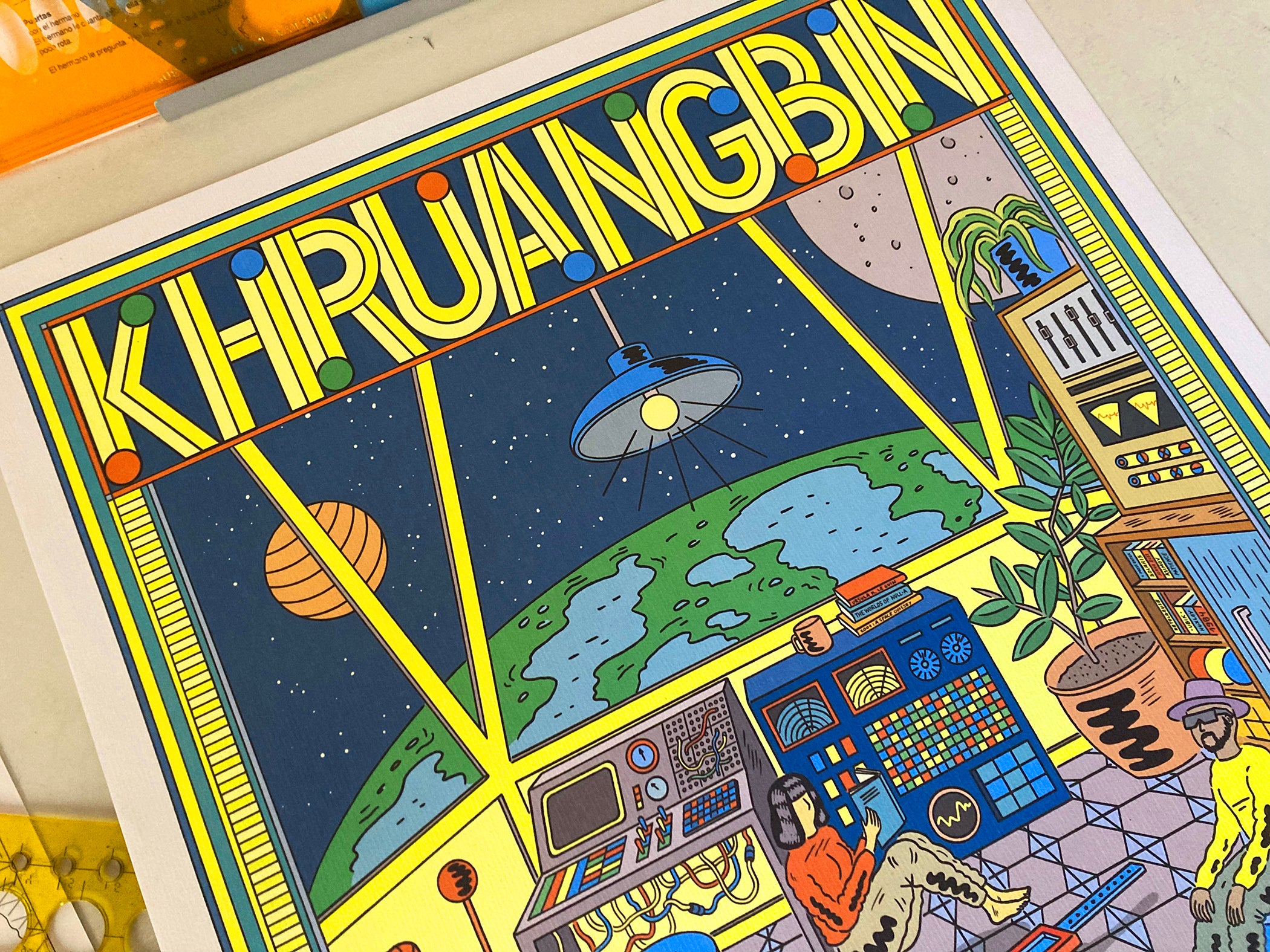 Print offset - Khruangbin in the Space