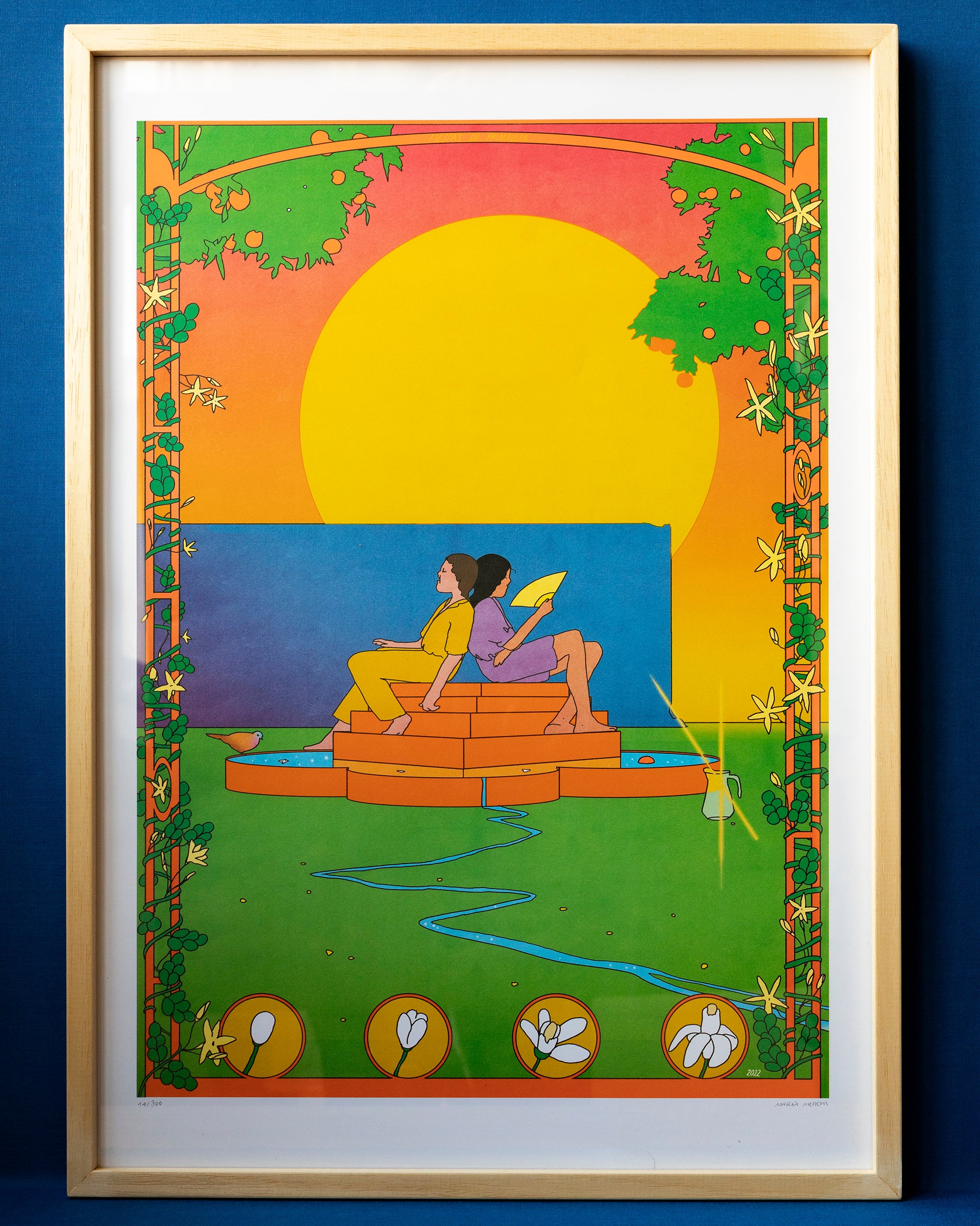 Print offset - Fiestas de la primavera