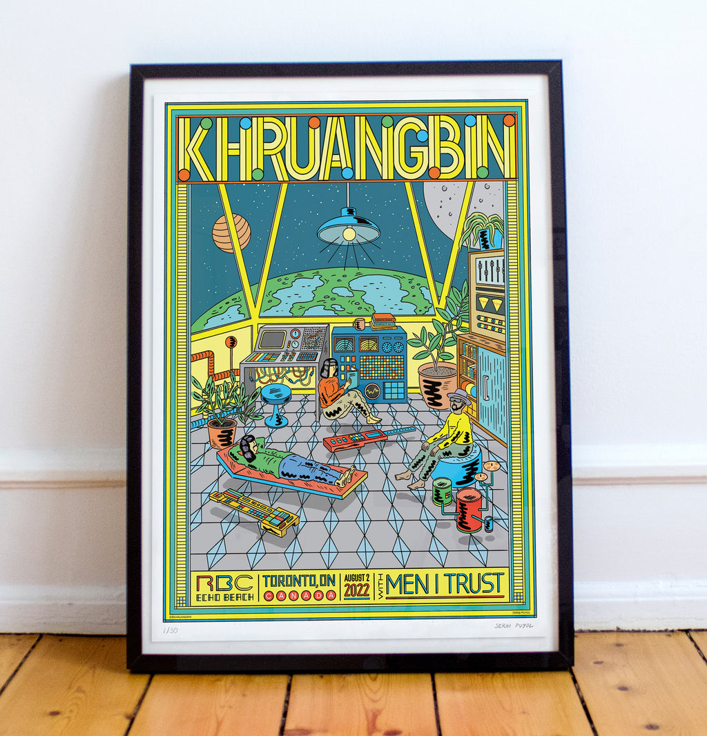 Print offset - Khruangbin in the Space